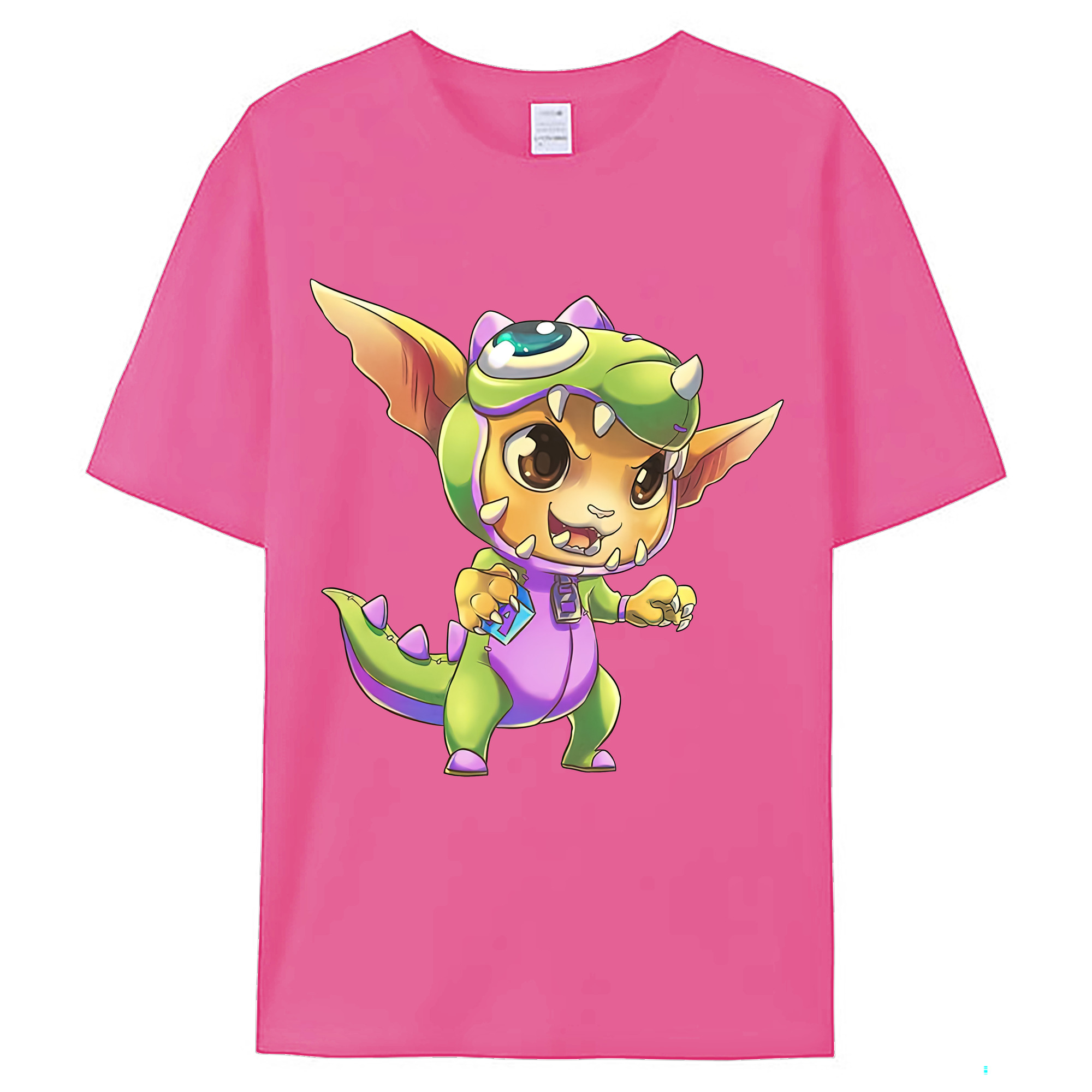 （画像用） リーグ・オブ・レジェンド League of Legends LOL レディースカジュアルプリントTシャツ（綿100％）